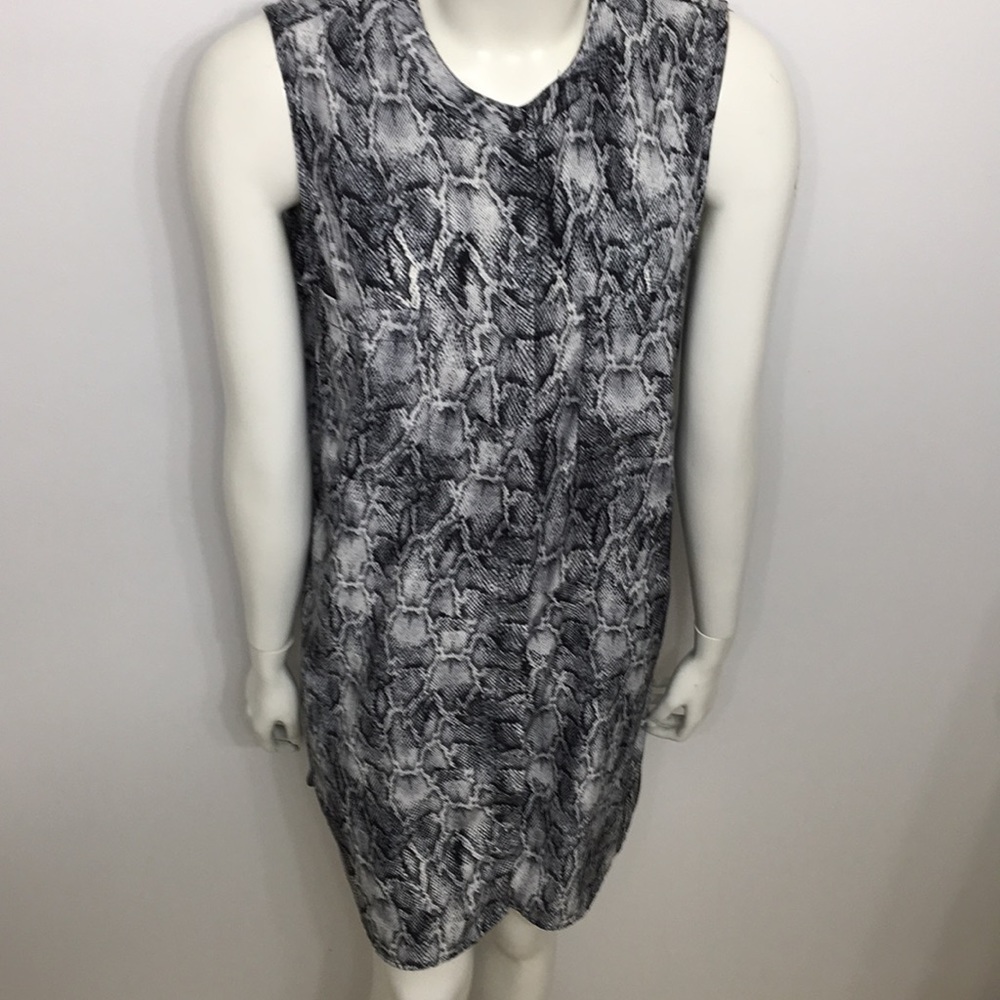2/$25 Mossimo Snake Print Shirt Dress Size Large
